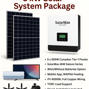 Home 3KW Solar System Package